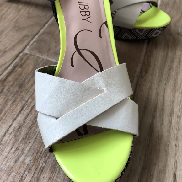 Sam & Libby Detailed Wedge Sandals - Picture 6 of 7